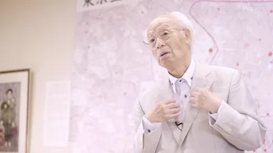 映画「紡ぎ」語り部 藤間宏夫さん