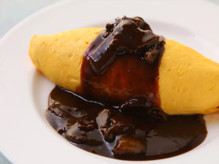 味宝卵オムライス デミグラスソース