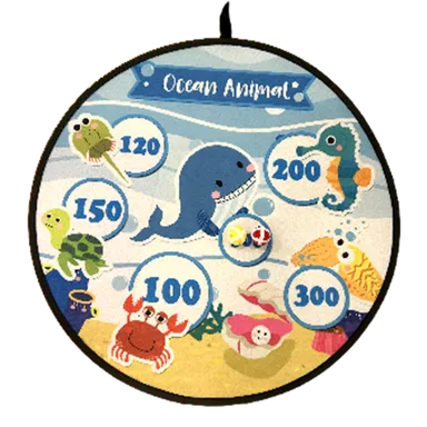 梨ゲット！ミニゲームのダーツ