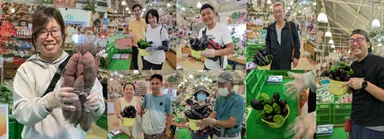 お野菜詰め放題の過去イベントの様子