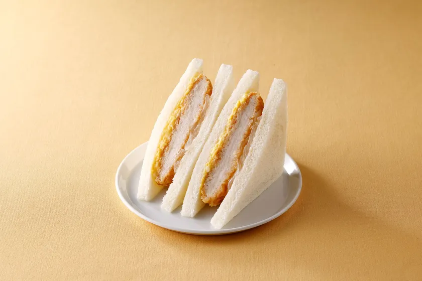 和風とんかつたまごサンド(直源醤油　だしつゆ源ちゃん使用)