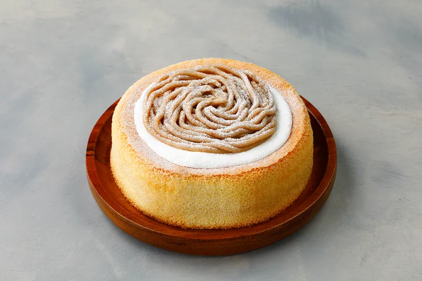 ソフトなシフォンケーキ ホイップ&熊本県産和栗のクリーム