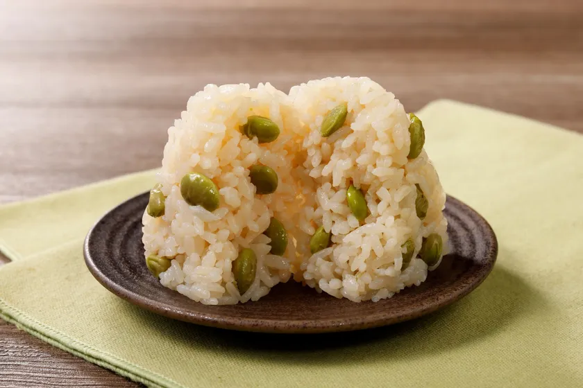 殿様のだだちゃ豆おにぎり