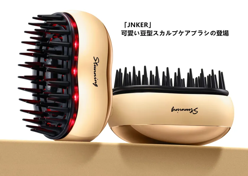 可愛いデザインの頭皮ケアブラシ