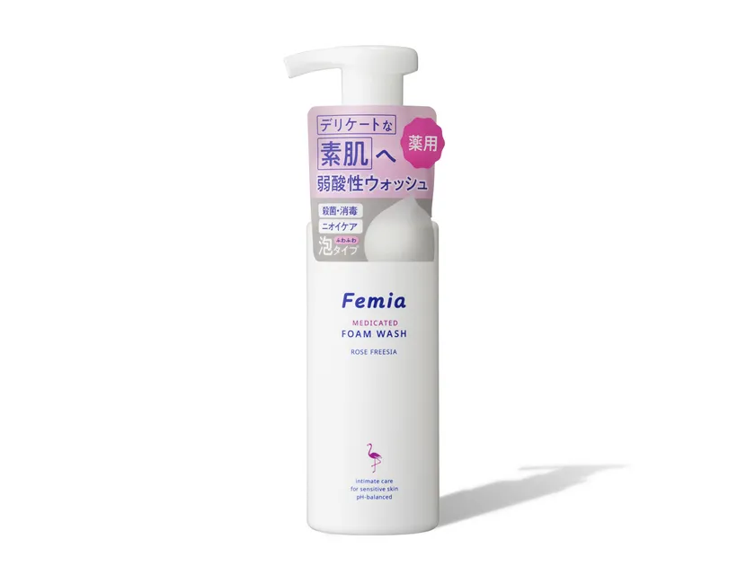 薬用泡ウォッシュ　ローズとフリージアの香り