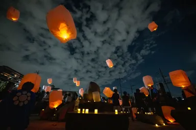 證大寺江戸川本坊ではスカイランタンを打ち上げします