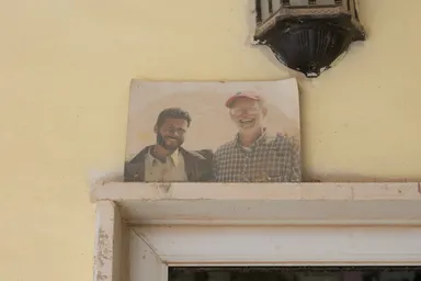 過去に共に活動していたパレスチナ人とイスラエル人のポートレイト写真