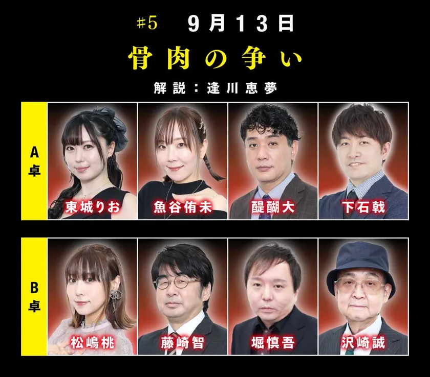 #5 9月13日「骨肉の争い」