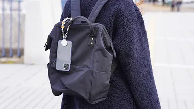 リュックでの使用例