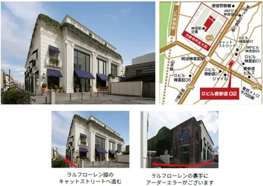 Gビル表参道02位置図