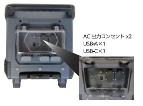 蓄電丸　ポートの種類