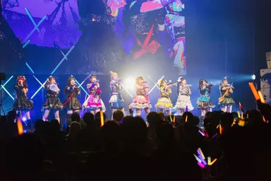 所属アイドルライブ風景　1