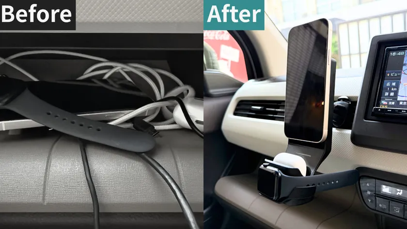 ワイヤレスでスッキリ