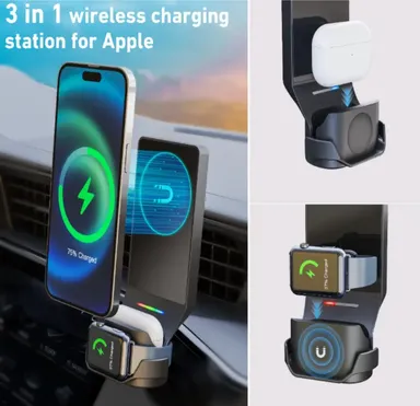 同時に3台をフル充電