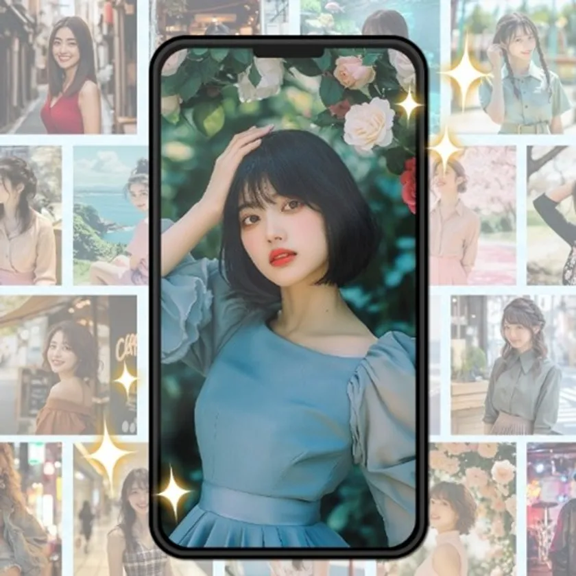 AI Galleryイメージビジュアル(アプリ画面)