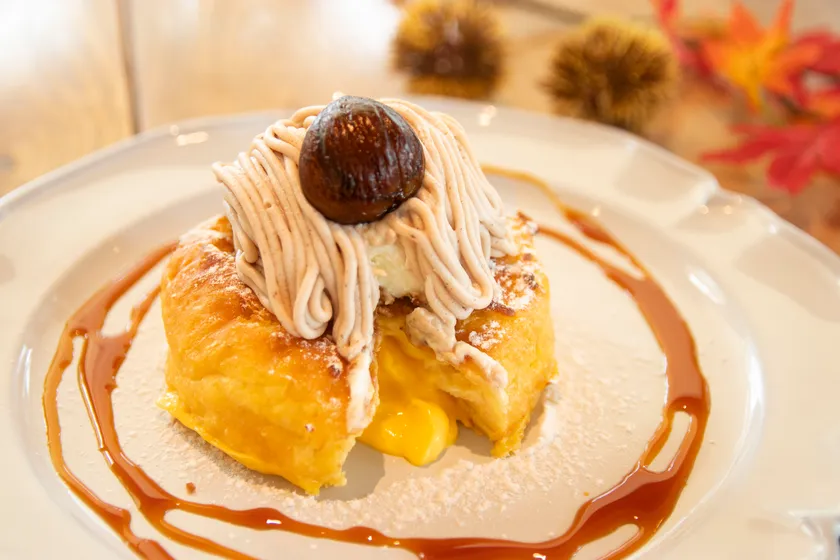 モンブランフレンチトースト