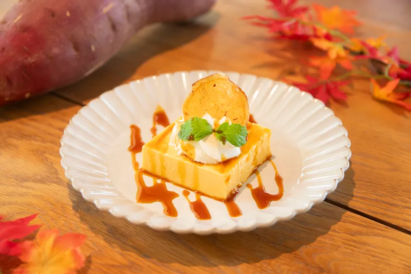 農家の安納芋プリン