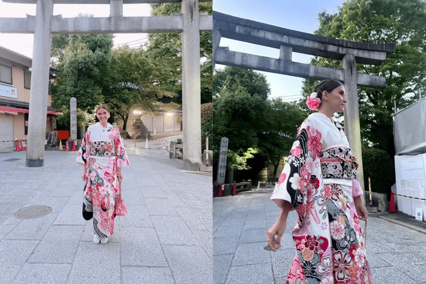 約100種類の着物をご用意!着物に合わせた着付けヘアも提供、明治神宮での撮影プランも