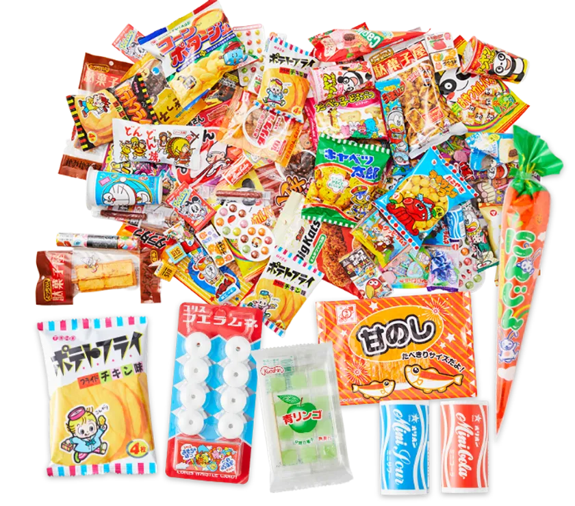 昭和の子供の定番駄菓子