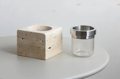 透明ポットを取り外した写真