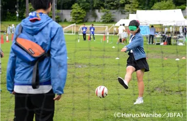 MOMO全館まるごと運動会2025_ブラインドサッカー(R)