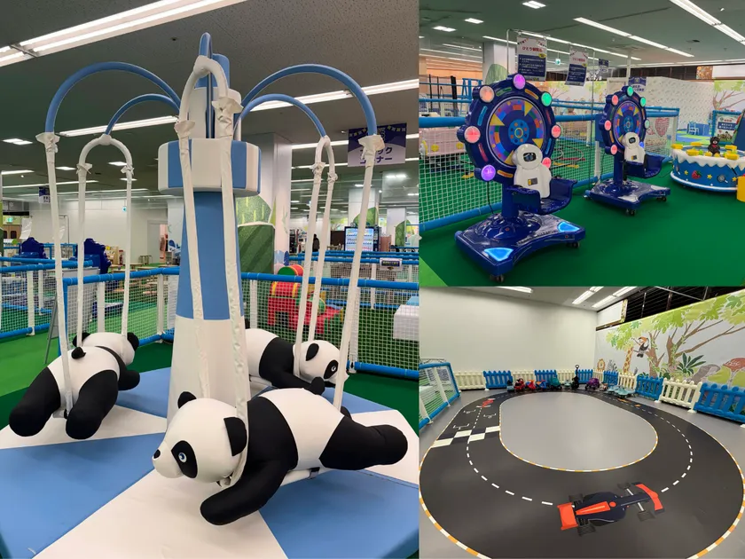 楽しい乗り物が大集結