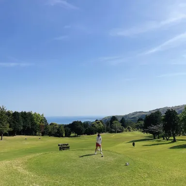 太平洋を一望する絶景のコースで、ナイスショットを狙って！