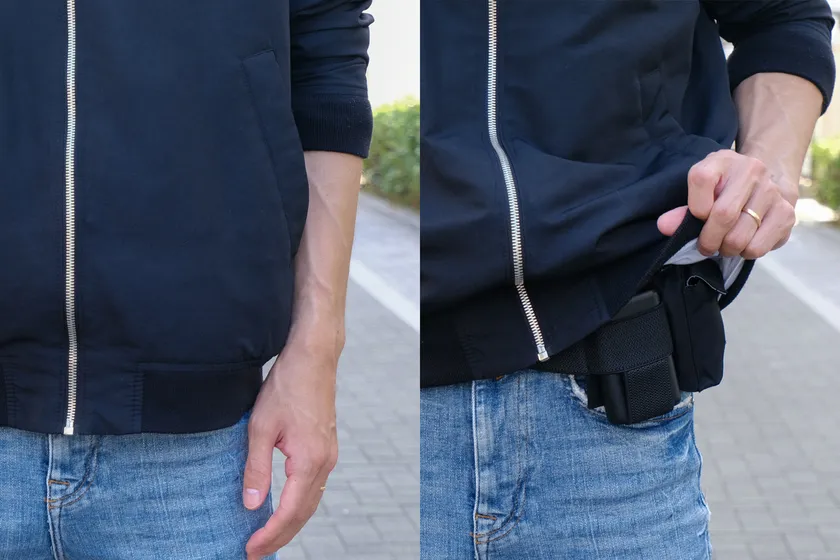 服の下に隠せて安心