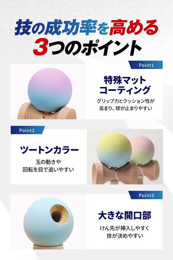 技が決まる3つの特徴