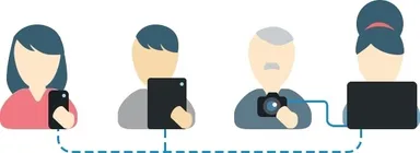 タブレット・デジカメでも