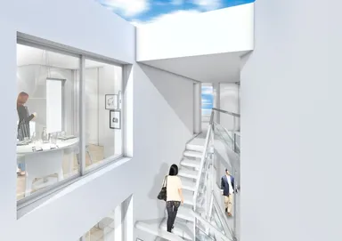 共用部イメージパース