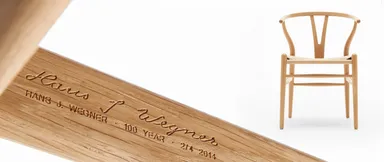 Yチェアの刻印イメージ1