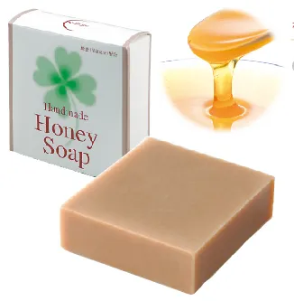 枠煉り手づくり蜂蜜石鹸