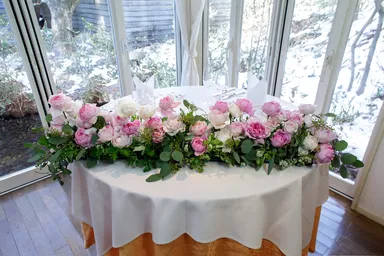 ウエディング装花1