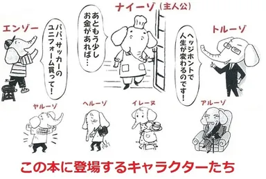 この本に登場するキャラクターたち