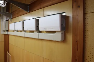 自立運転用のコンセントを搭載