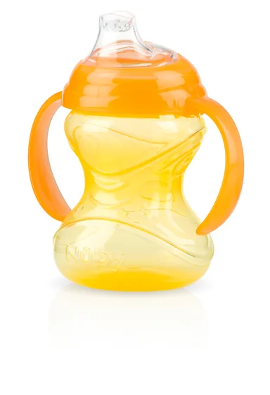 Clik-it ツインハンドル・スパウトカップ／240ml／イエロー