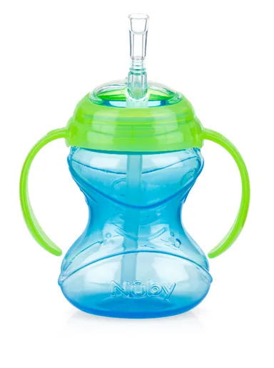 Clik-it ツインハンドル・シッピーフレックスボトル／240ml／ブルー