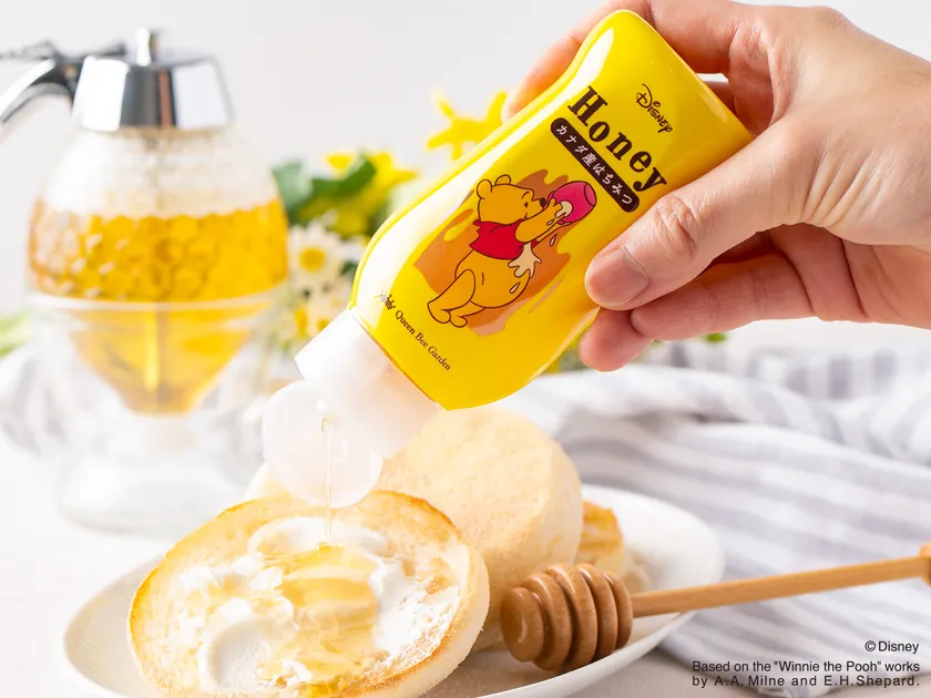 「くまのプーさん/カナダ産純粋はちみつ」がリニューアル!