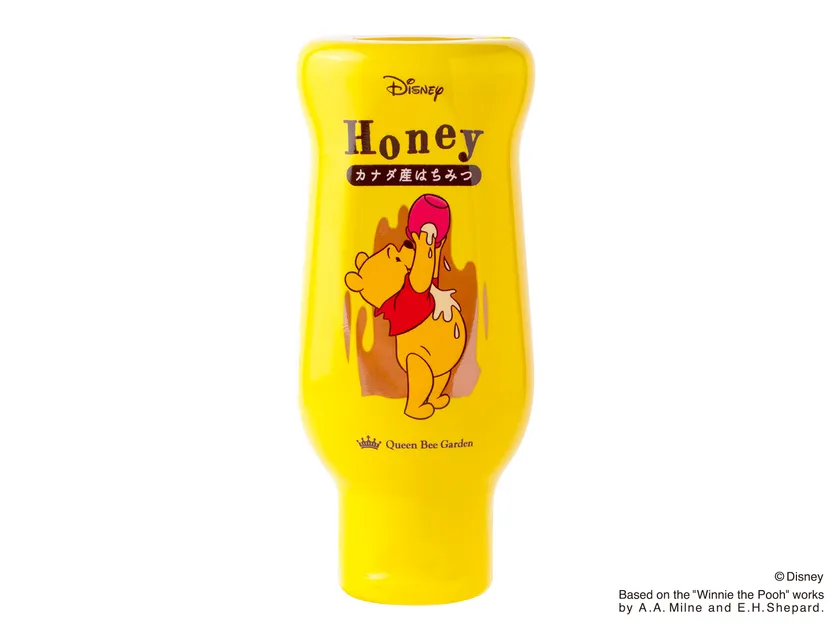 「くまのプーさん/カナダ産純粋はちみつ」新パッケージ(表)