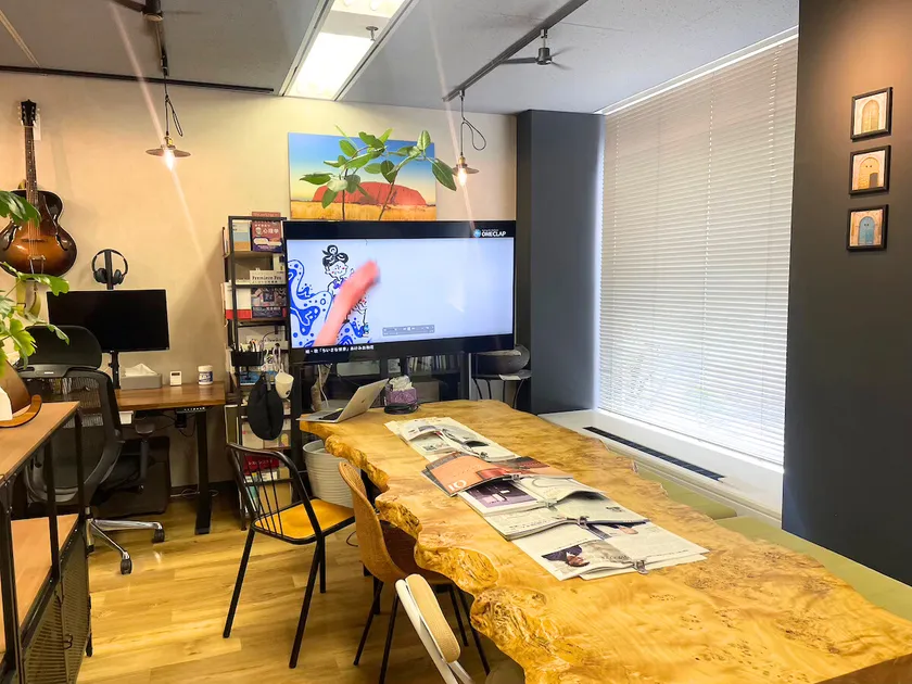 当社アトリエ風景