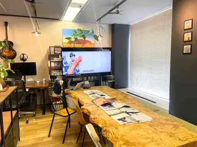 当社アトリエ風景