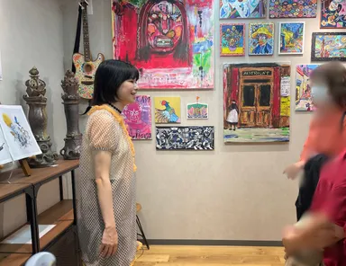 当社アトリエ内ギャラリー案内