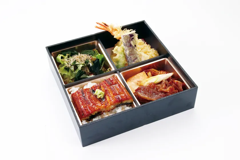 うな重とすき焼き・天ぷら弁当