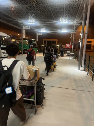 海外派遣の様子