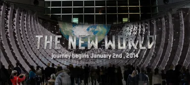 プロジェクションマッピング「THE NEW WORLD」イメージ