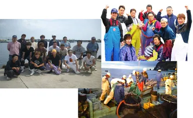 協力漁師の皆さん