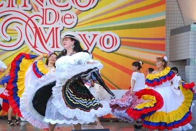 華やかなダンスをぜひ見て下さい