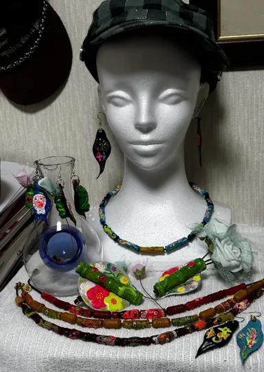 特許装身具の装着画像