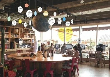 ハンズカフェ渋谷店昨年の様子２